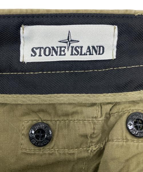 STONE ISLAND（ストーンアイランド）STONE ISLAND (ストーンアイランド) 7分丈カーゴパンツ　2015SSモデル カーキ サイズ:W30の古着・服飾アイテム