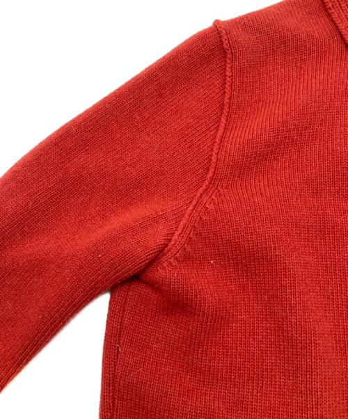 STONE ISLAND（ストーンアイランド）STONE ISLAND (ストーンアイランド) ニットカーディガン　2015AWモデル レッド サイズ:Ｍの古着・服飾アイテム