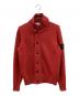 STONE ISLAND（ストーンアイランド）の古着「ニットカーディガン　2015AWモデル」｜レッド