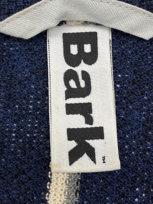 Bark（バーク）Bark (バーク) 3Bジャケット　ニットタイプ ネイビー サイズ:Sの古着・服飾アイテム