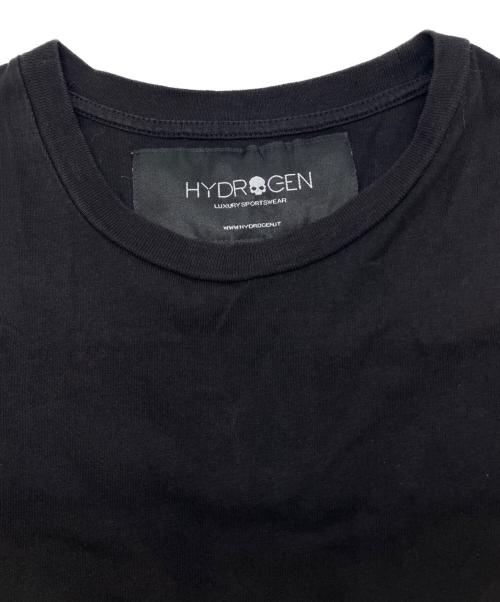 HYDROGEN（ハイドロゲン）HYDROGEN (ハイドロゲン) Tシャツ ブラック サイズ:Ｍの古着・服飾アイテム
