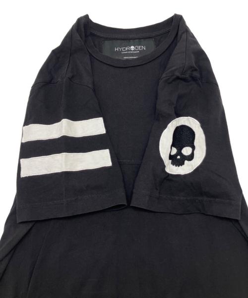 HYDROGEN（ハイドロゲン）HYDROGEN (ハイドロゲン) Tシャツ ブラック サイズ:Ｍの古着・服飾アイテム
