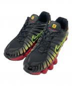 NIKEナイキ）の古着「Shox TL "Black and Volt"」｜ブラック×レッド