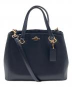COACHコーチ）の古着「2WAYバッグ」｜ネイビー