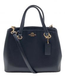 COACH（コーチ）の古着「2WAYバッグ」｜ネイビー