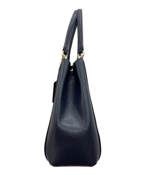 COACH（コーチ）COACH (コーチ) 2WAYバッグ ネイビーの古着・服飾アイテム
