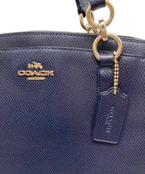 COACH（コーチ）COACH (コーチ) 2WAYバッグ ネイビーの古着・服飾アイテム