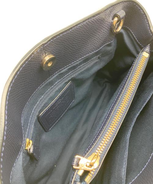 COACH（コーチ）COACH (コーチ) 2WAYバッグ ネイビーの古着・服飾アイテム