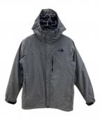 THE NORTH FACEザ ノース フェイス）の古着「ダウンジャケット」｜グレー×ブラック