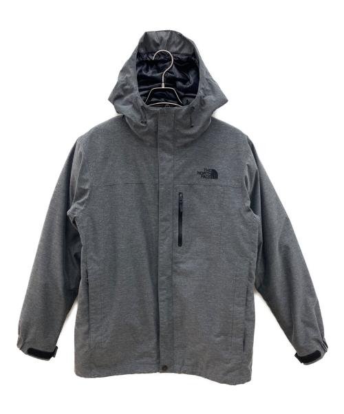 THE NORTH FACE（ザ ノース フェイス）THE NORTH FACE (ザ ノース フェイス) ダウンジャケット グレー×ブラック サイズ:Ｍの古着・服飾アイテム