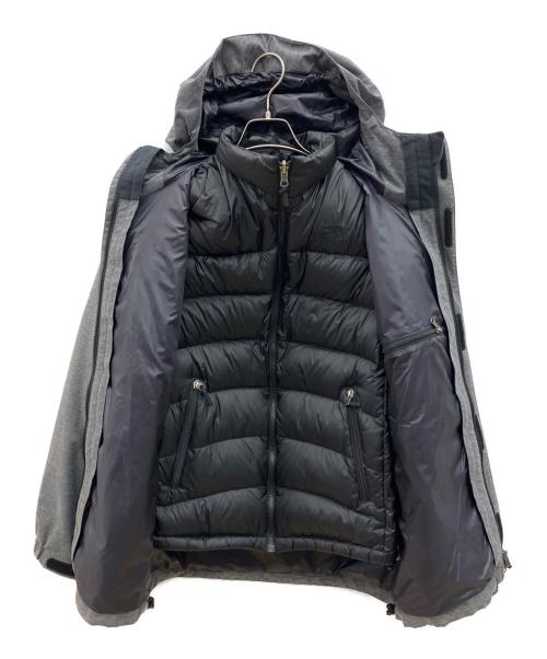 THE NORTH FACE（ザ ノース フェイス）THE NORTH FACE (ザ ノース フェイス) ダウンジャケット グレー×ブラック サイズ:Ｍの古着・服飾アイテム