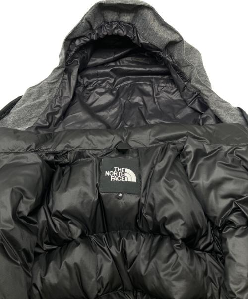 THE NORTH FACE（ザ ノース フェイス）THE NORTH FACE (ザ ノース フェイス) ダウンジャケット グレー×ブラック サイズ:Ｍの古着・服飾アイテム