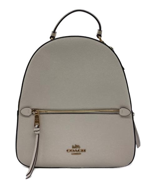COACH（コーチ）COACH (コーチ) ミニリュック　76622 ベージュ×アイボリーの古着・服飾アイテム