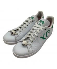 adidas×Andre Saraiva（アディダス×アンドレ サライバ）の古着「スニーカー　STAN SMITH × ANDRE SARAIVA」｜ホワイト×グリーン