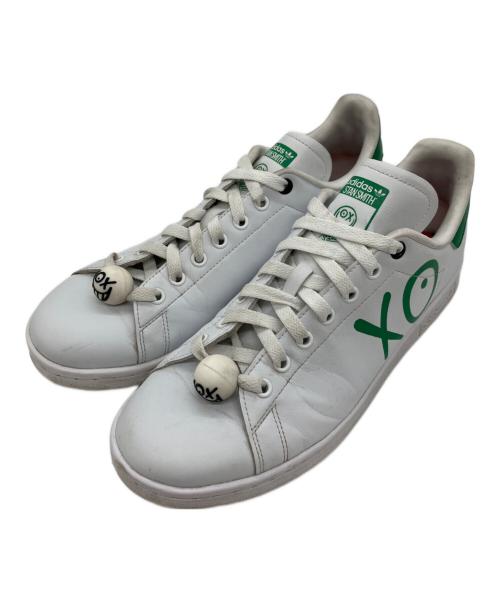 adidas（アディダス）adidas (アディダス) ANDRE SARAIVA (アンドレ サライバ) スニーカー　STAN SMITH × ANDRE SARAIVA ホワイト×グリーン サイズ:28㎝の古着・服飾アイテム