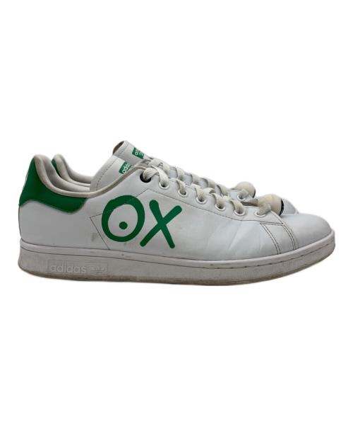 adidas（アディダス）adidas (アディダス) ANDRE SARAIVA (アンドレ サライバ) スニーカー　STAN SMITH × ANDRE SARAIVA ホワイト×グリーン サイズ:28㎝の古着・服飾アイテム