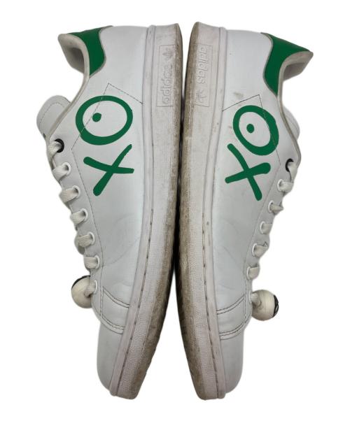 adidas（アディダス）adidas (アディダス) ANDRE SARAIVA (アンドレ サライバ) スニーカー　STAN SMITH × ANDRE SARAIVA ホワイト×グリーン サイズ:28㎝の古着・服飾アイテム