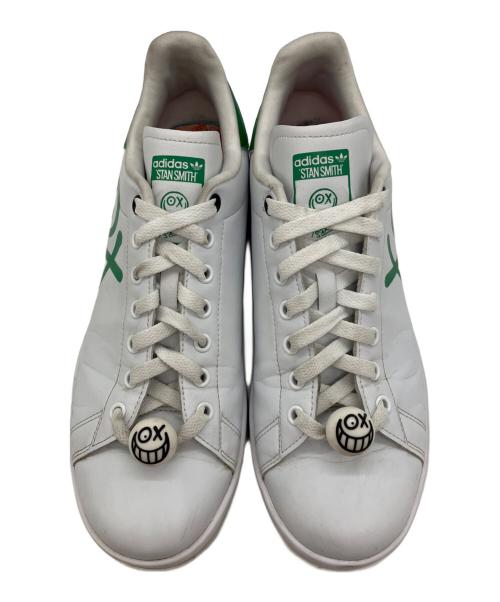 adidas（アディダス）adidas (アディダス) ANDRE SARAIVA (アンドレ サライバ) スニーカー　STAN SMITH × ANDRE SARAIVA ホワイト×グリーン サイズ:28㎝の古着・服飾アイテム