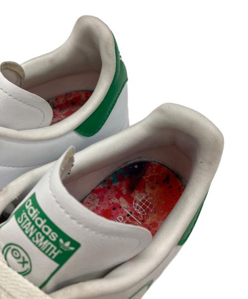 adidas（アディダス）adidas (アディダス) ANDRE SARAIVA (アンドレ サライバ) スニーカー　STAN SMITH × ANDRE SARAIVA ホワイト×グリーン サイズ:28㎝の古着・服飾アイテム