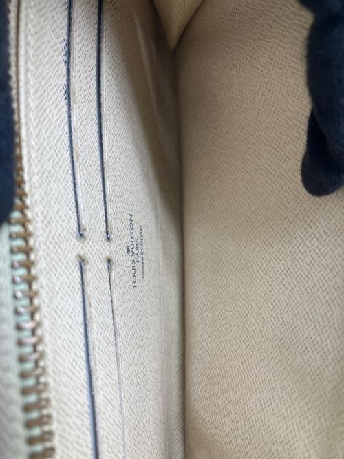 LOUIS VUITTON（ルイ ヴィトン）LOUIS VUITTON (ルイ ヴィトン) 	ダミエ・アズール	ジッピー オーガナイザー アイボリーの古着・服飾アイテム