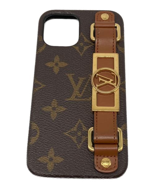 LOUIS VUITTON（ルイ ヴィトン）LOUIS VUITTON (ルイ ヴィトン) モノグラム　iPhone12/12Pro用ケース ブラウンの古着・服飾アイテム