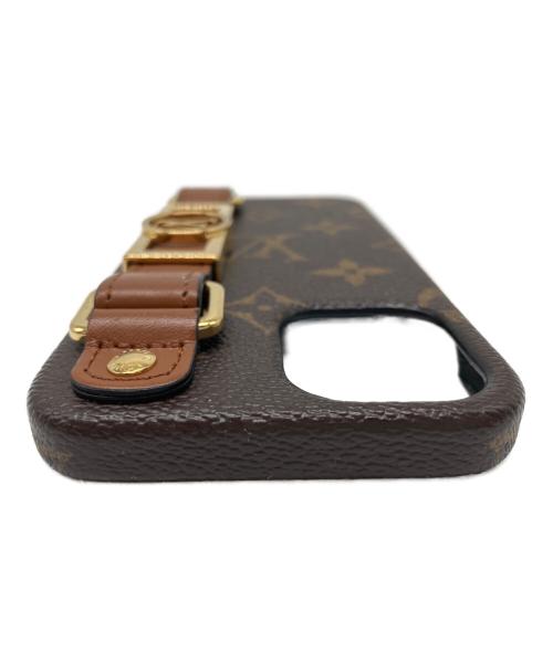 LOUIS VUITTON（ルイ ヴィトン）LOUIS VUITTON (ルイ ヴィトン) モノグラム　iPhone12/12Pro用ケース ブラウンの古着・服飾アイテム