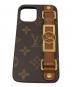 LOUIS VUITTON（ルイ ヴィトン）の古着「モノグラム　iPhone12/12Pro用ケース」｜ブラウン