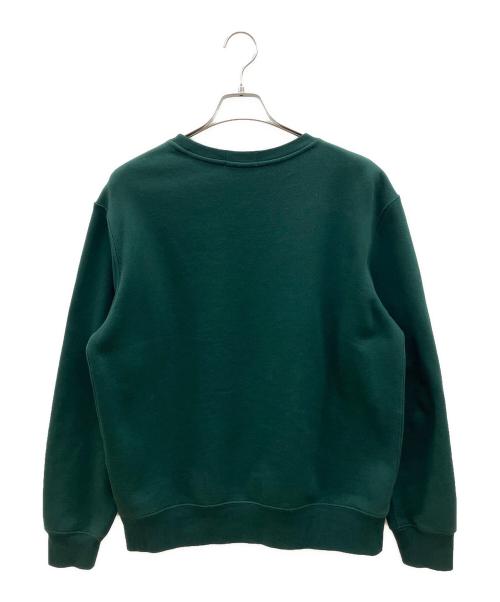 POLO RALPH LAUREN（ポロ・ラルフローレン）POLO RALPH LAUREN (ポロ・ラルフローレン) クルーネックスウェット グリーン サイズ:Ｍの古着・服飾アイテム