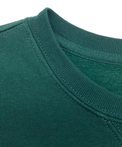 POLO RALPH LAUREN（ポロ・ラルフローレン）POLO RALPH LAUREN (ポロ・ラルフローレン) クルーネックスウェット グリーン サイズ:Ｍの古着・服飾アイテム