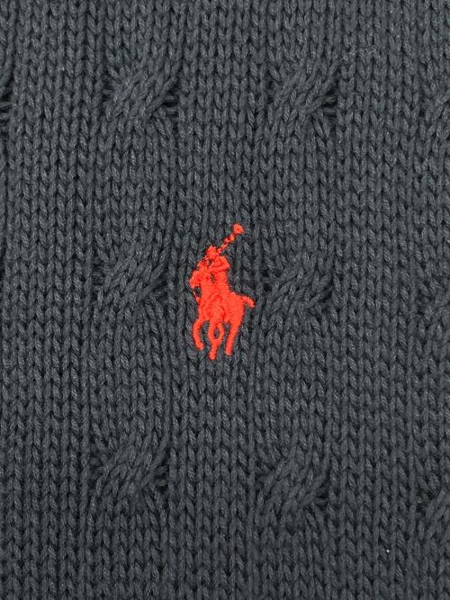 RALPH LAUREN（ラルフローレン）RALPH LAUREN (ラルフローレン) ニットベスト ネイビー サイズ:Sの古着・服飾アイテム