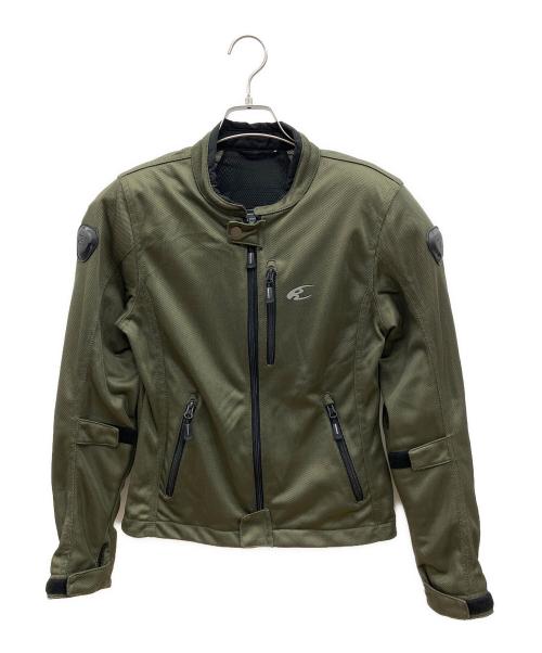 komine（コミネ）komine (コミネ) プロテクタージャケット オリーブ サイズ:WLの古着・服飾アイテム
