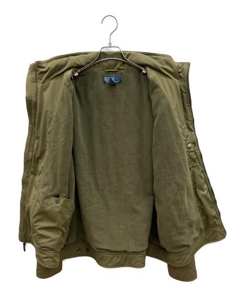 POLO RALPH LAUREN（ポロ・ラルフローレン）POLO RALPH LAUREN (ポロ・ラルフローレン) 90sスタンドカラージャケット　古着 カーキ サイズ:XLの古着・服飾アイテム