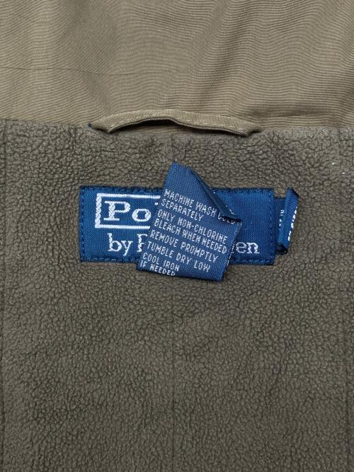 POLO RALPH LAUREN（ポロ・ラルフローレン）POLO RALPH LAUREN (ポロ・ラルフローレン) 90sスタンドカラージャケット　古着 カーキ サイズ:XLの古着・服飾アイテム
