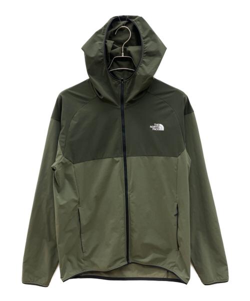 THE NORTH FACE（ザ ノース フェイス）THE NORTH FACE (ザ ノース フェイス) エイペックスフレックスフーディ グリーン サイズ:Lの古着・服飾アイテム