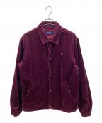 POLO RALPH LAURENポロ・ラルフローレン）の古着「コーデュロイジャケット」｜ワインレッド
