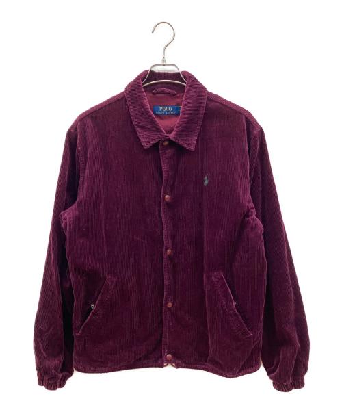 POLO RALPH LAUREN（ポロ・ラルフローレン）POLO RALPH LAUREN (ポロ・ラルフローレン) コーデュロイジャケット ワインレッド サイズ:Ｍの古着・服飾アイテム