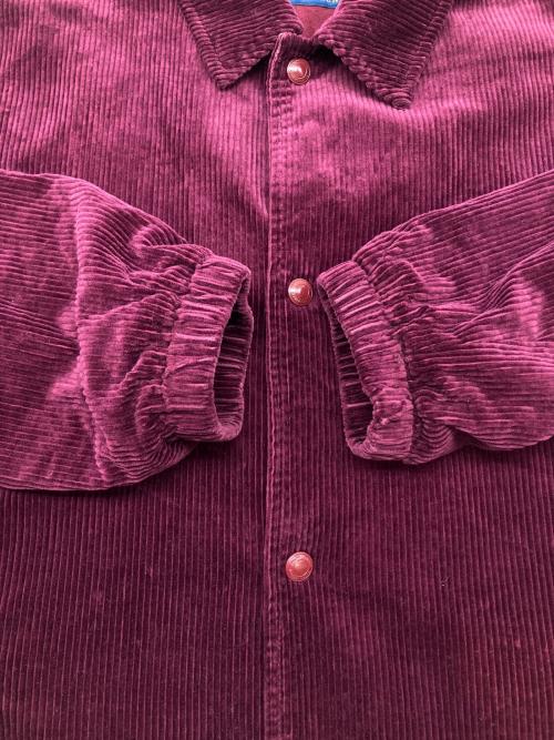 POLO RALPH LAUREN（ポロ・ラルフローレン）POLO RALPH LAUREN (ポロ・ラルフローレン) コーデュロイジャケット ワインレッド サイズ:Ｍの古着・服飾アイテム