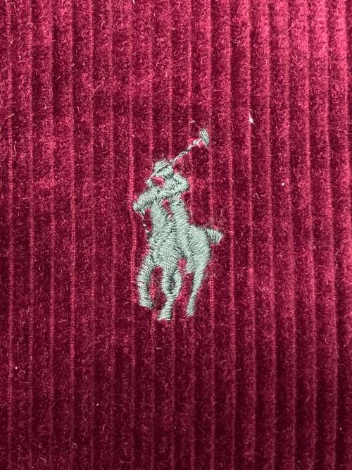 POLO RALPH LAUREN（ポロ・ラルフローレン）POLO RALPH LAUREN (ポロ・ラルフローレン) コーデュロイジャケット ワインレッド サイズ:Ｍの古着・服飾アイテム