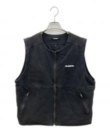 X-LARGE（エクストララージ）の古着「中綿ベスト」｜ブラック