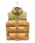 THE NORTH FACE（ザ ノース フェイス）の古着「ダウンベスト」｜ベージュ