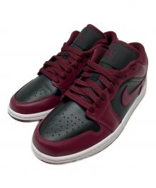 NIKE（ナイキ）の古着「	Nike Women's Air Jordan 1 Low "Dark Beetroot"」｜ブラック×ワインレッド