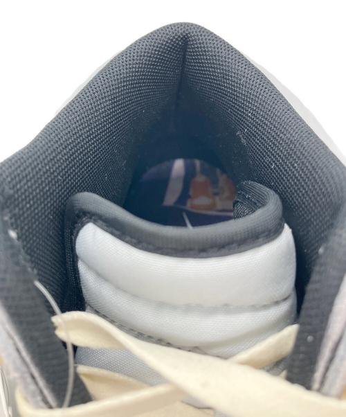 NIKE（ナイキ）NIKE (ナイキ) ハイカットスニーカー　NIKE DUNK HI PRM（ナイキ ダンク ハイ プレミアム） ライトグレー サイズ:26cmの古着・服飾アイテム