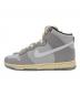 NIKE (ナイキ) ハイカットスニーカー　NIKE DUNK HI PRM（ナイキ ダンク ハイ プレミアム） ライトグレー サイズ:26cm：10000円