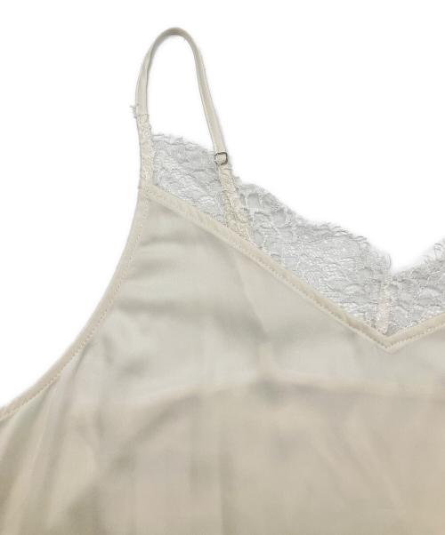 IENA（イエナ）IENA (イエナ) リバーレースサテンキャミソール　2026SSモデル ホワイト サイズ:Fの古着・服飾アイテム