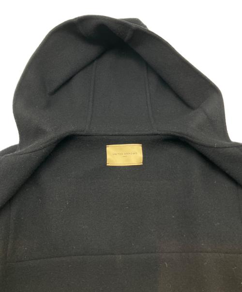 UNITED ARROWS（ユナイテッドアローズ）UNITED ARROWS (ユナイテッドアローズ) ダッフルコート ブラック サイズ:36の古着・服飾アイテム