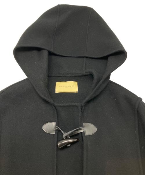 UNITED ARROWS（ユナイテッドアローズ）UNITED ARROWS (ユナイテッドアローズ) ダッフルコート ブラック サイズ:36の古着・服飾アイテム