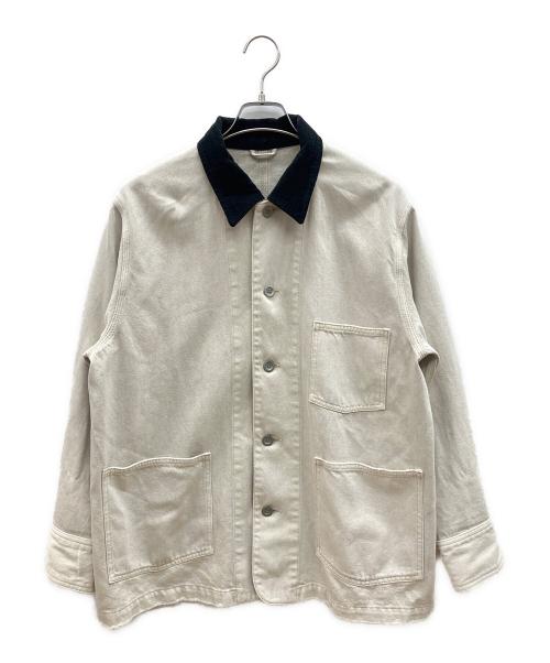 Adam et Rope（アダム エ ロペ）Adam et Rope (アダム エ ロペ) デニムジャケット アイボリー サイズ:Fの古着・服飾アイテム