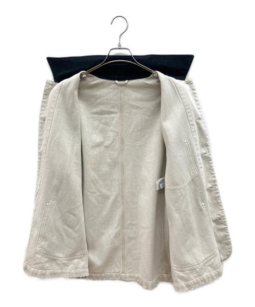 Adam et Rope（アダム エ ロペ）Adam et Rope (アダム エ ロペ) デニムジャケット アイボリー サイズ:Fの古着・服飾アイテム
