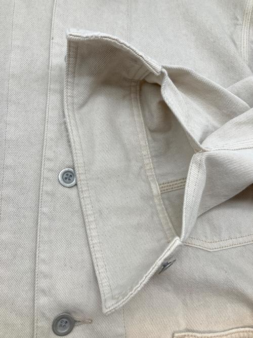 Adam et Rope（アダム エ ロペ）Adam et Rope (アダム エ ロペ) デニムジャケット アイボリー サイズ:Fの古着・服飾アイテム