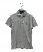 POLO RALPH LAURENポロ・ラルフローレン）の古着「ポロシャツ」｜ライトグレー